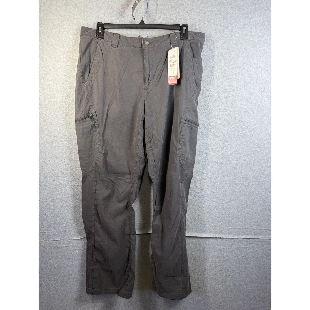 Columbia Titanium Pants Mens 38x34 Gray Active Fit Zip Pockets Skiing Outdoor